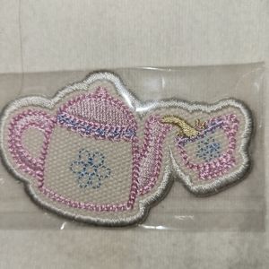 Stoney Clover High Tea Tea and Pot Patch NEW